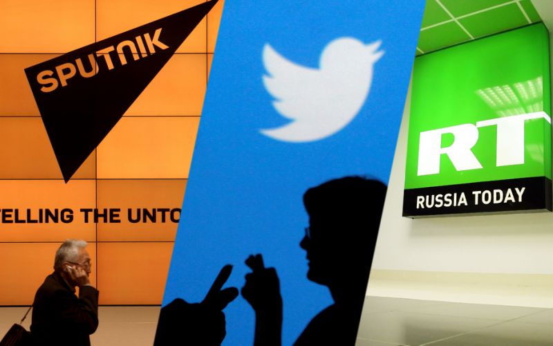 Twitter zabranio reklame sa naloga ruskih medija