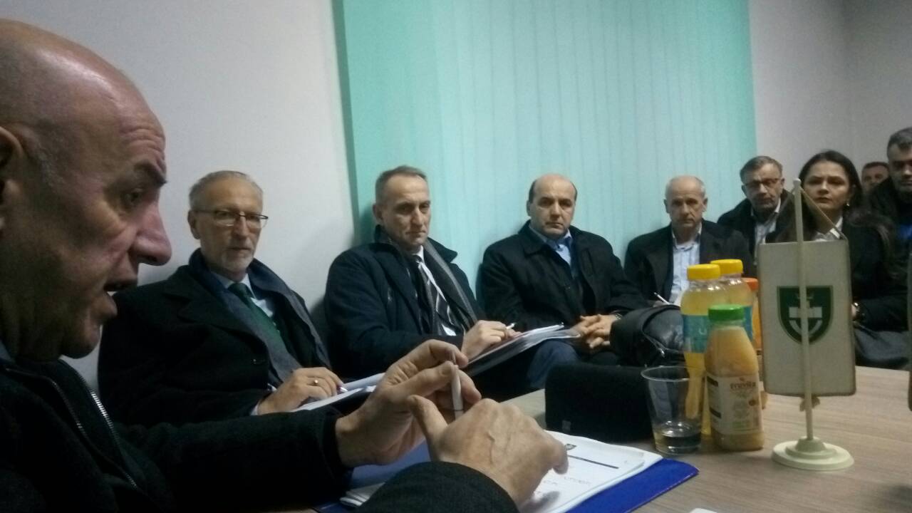 Premijer i predsjednik KO SDA ZDK Miralem Galijašević u pratnji pet ministara u posjeti OO SDA Visoko