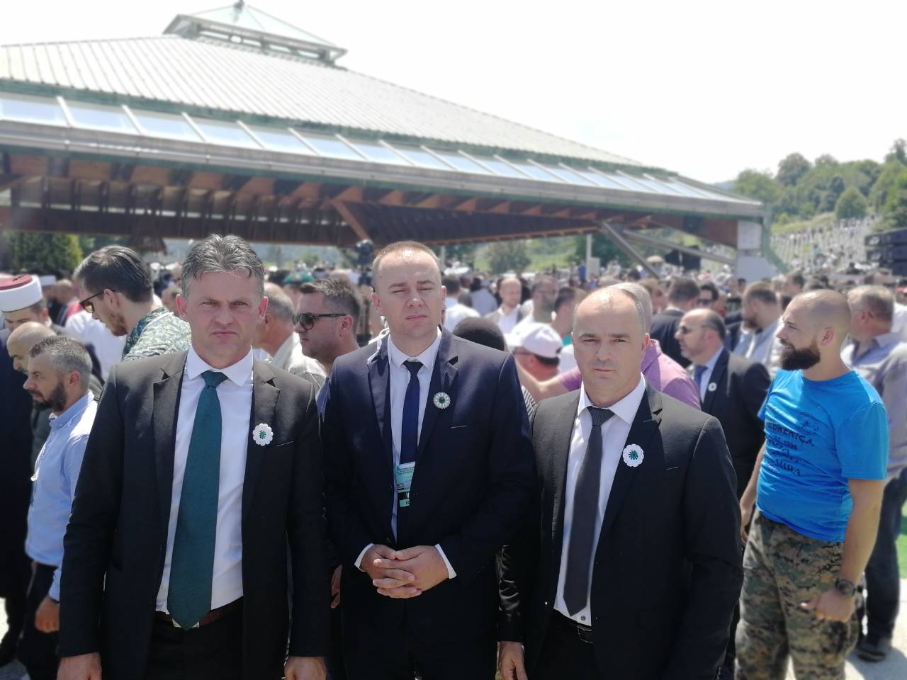 Delegacija ZDK prisustvovala dženazi i ukopu 35 identifikovanih žrtava genocida u Srebrenici