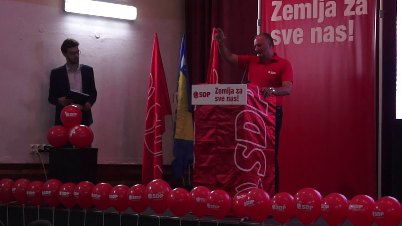 Zukan Helez na skupu u Visokom: Ko god je mislio uništit SDP je obična budala