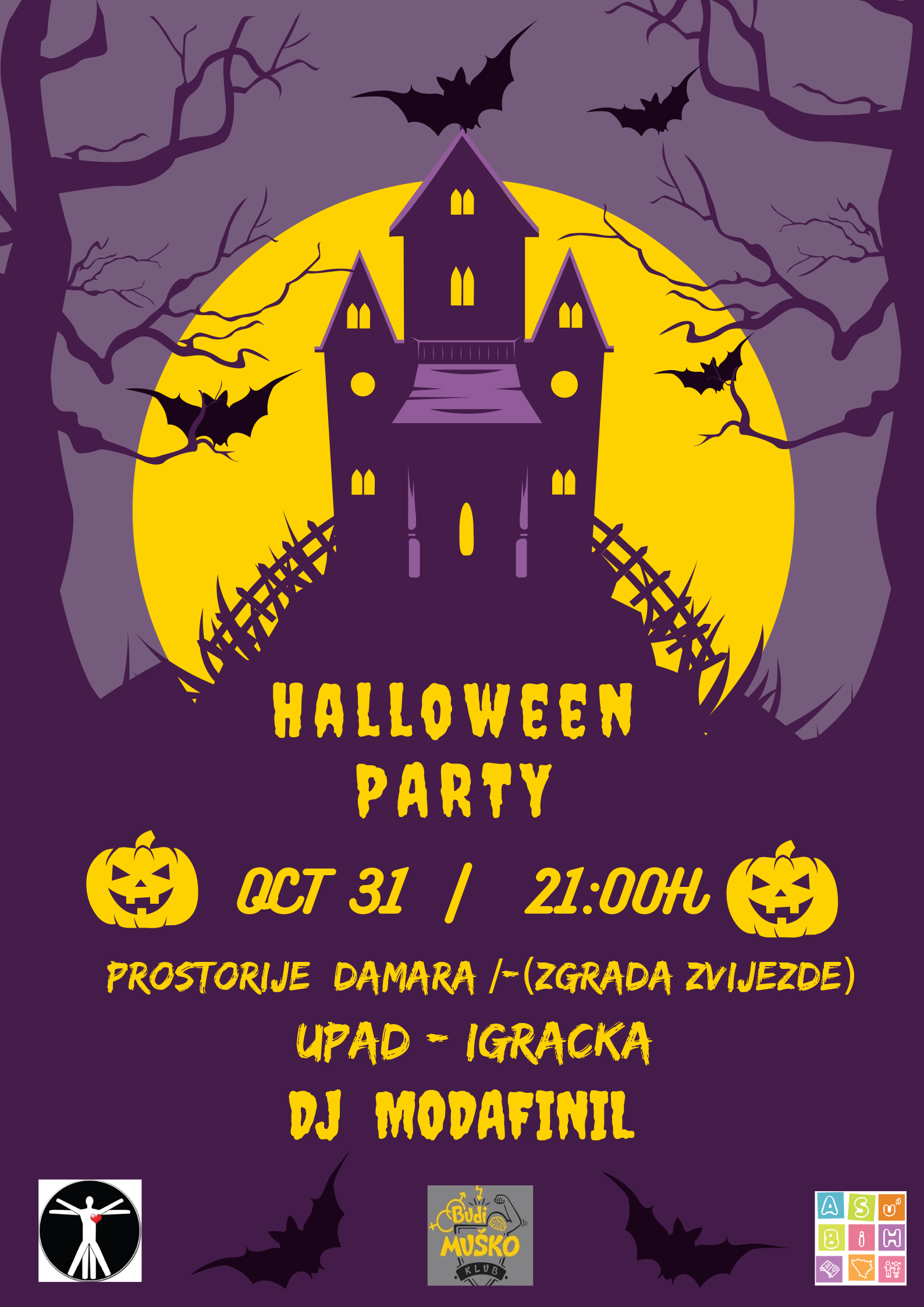 Halloween party u Damaru Omladine
