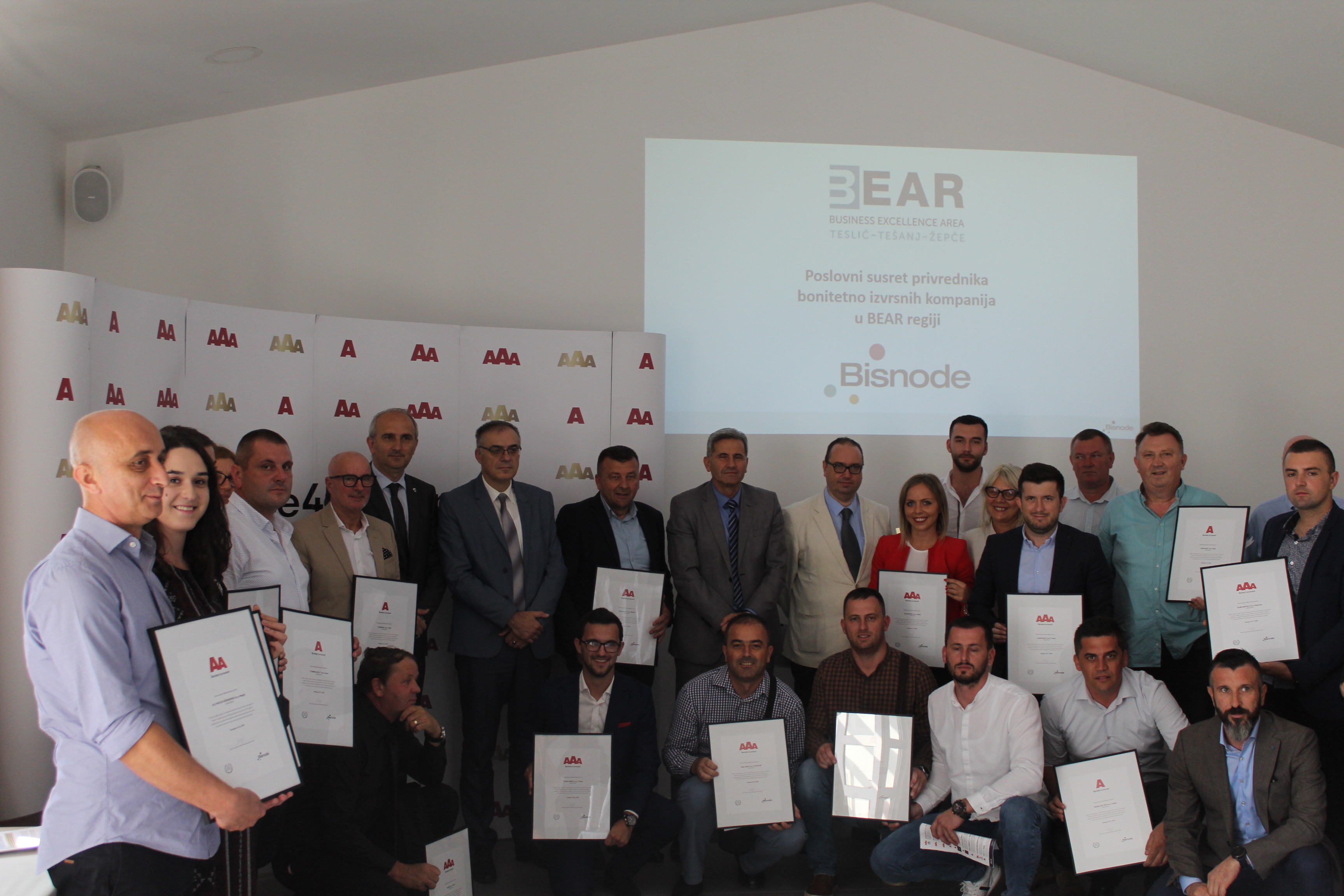 Poslovni susret izvrsnih kompanija BEAR područja u Tešnju