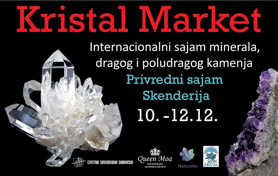Poziv za sve: Od utorka u Skenderiji 3. Internacionalni sajam minerala, fosila, dragog i poludragog kamenja