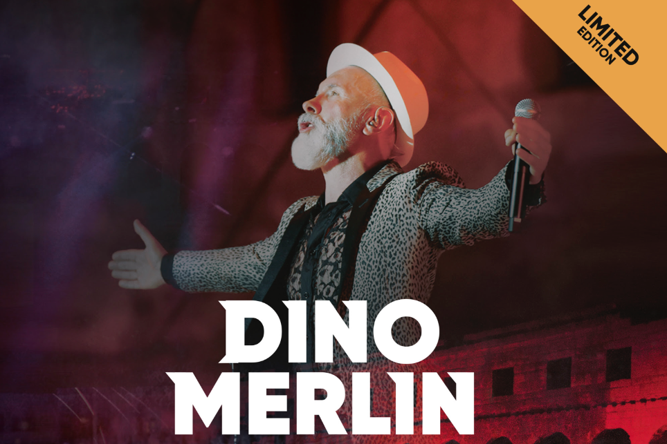 Na Blu-rayu, DVD-u i dvostrukom CD-u: Doživite spektakularan koncert Dine Merlina iz pulske Arene