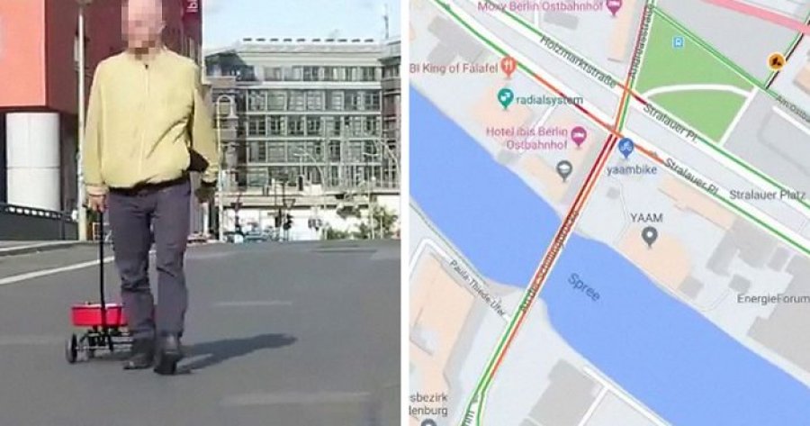 HIT NA INTERNETU: Evo kako je Nijemac prevario Google Maps aplikaciju i oduševio svijet.. (VIDEO)