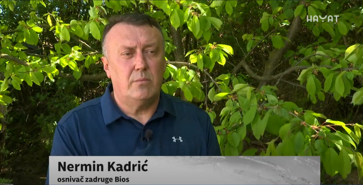 Hayat TV o Nerminu Kadriću i servisu eBios.ba: Svježe i domaće voće i povrće dostavljaju na kućni prag
