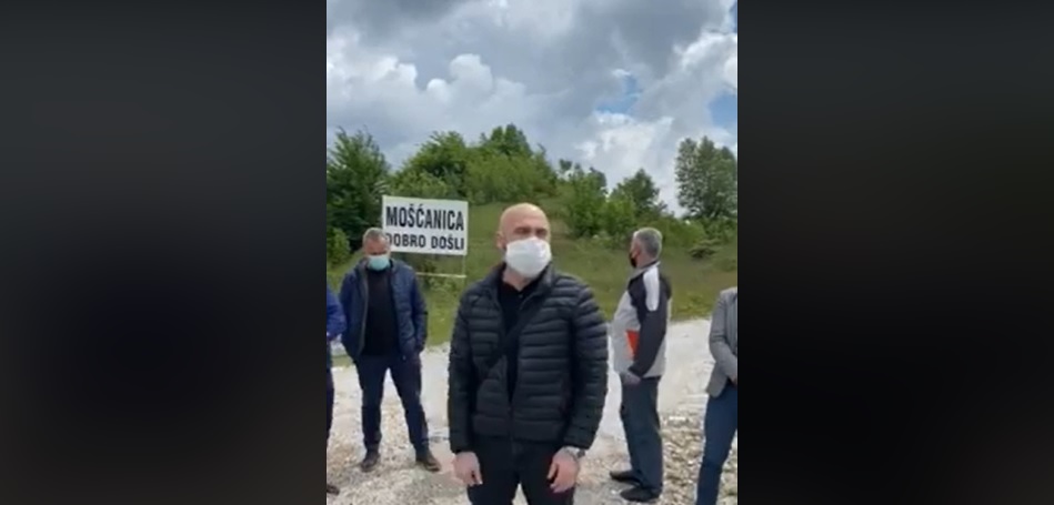 (VIDEO) Ramo Isak (A-SDA) sa saradnicima posjetio Mošćanicu: Za odgovorne ljude obećanje je dug