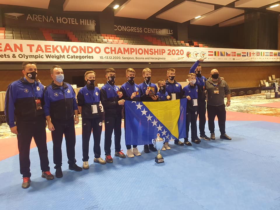 Historijski uspjeh za TKD Bosna Visoko: Fahrudin Adilović europski kadetski prvak u taekwondou