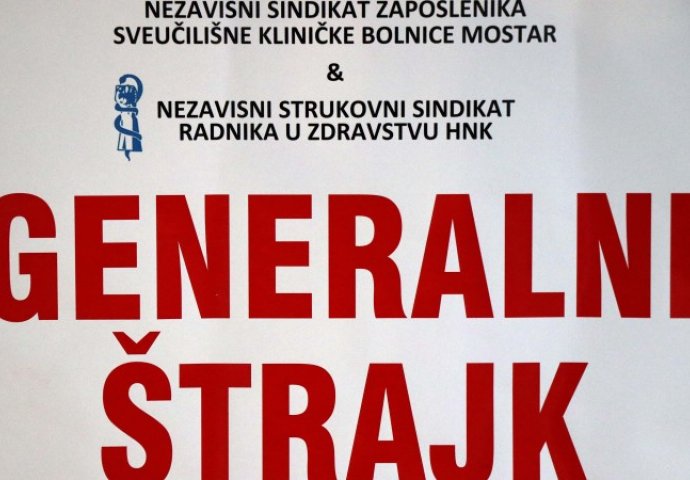 HNK: Unatoč zabrani, nastavljen generalni štrajk zdravstvenih radnika