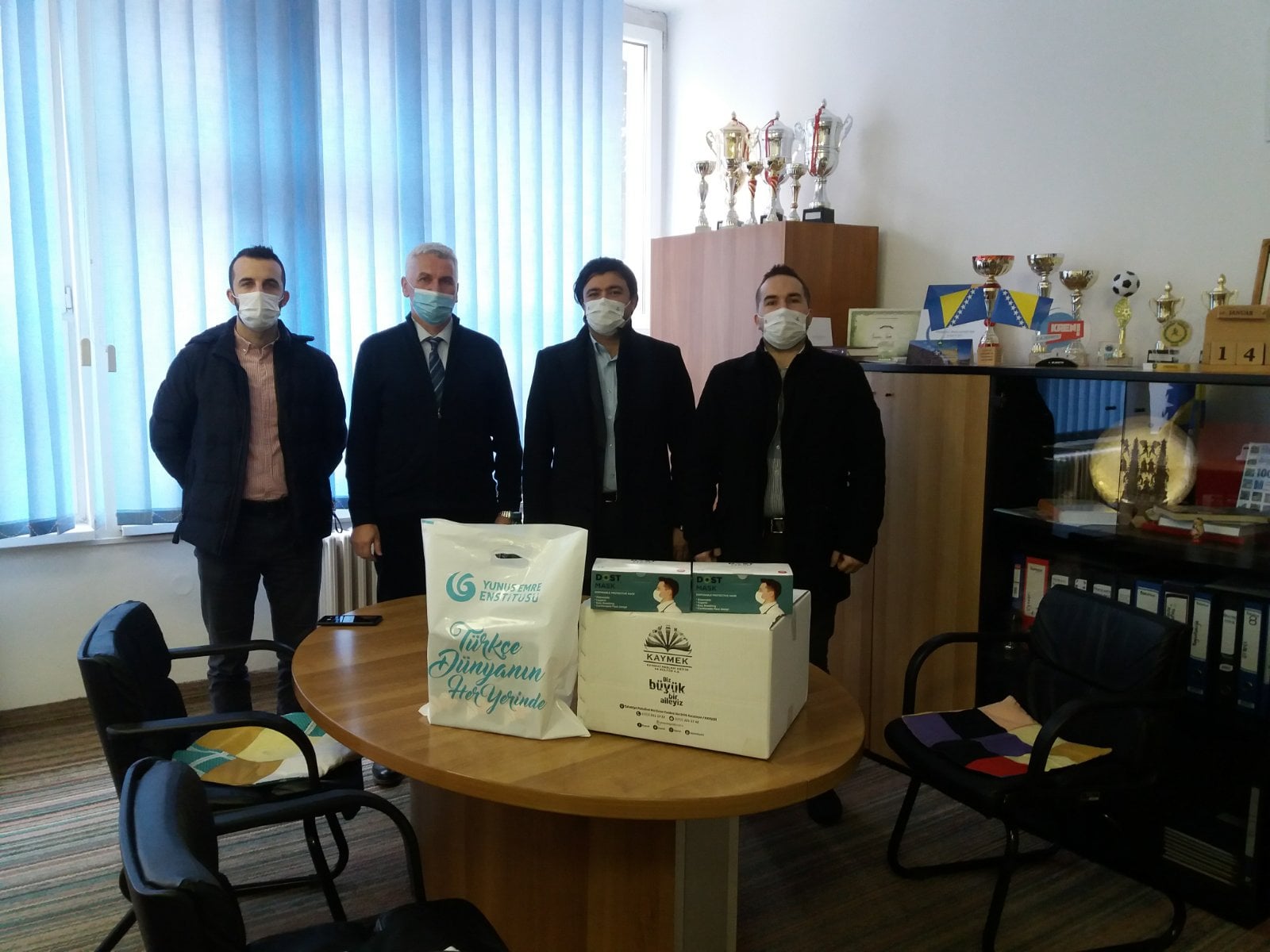 Predstavnici Instituta „Yunus Emre“ u posjeti Gimnaziji „Visoko“