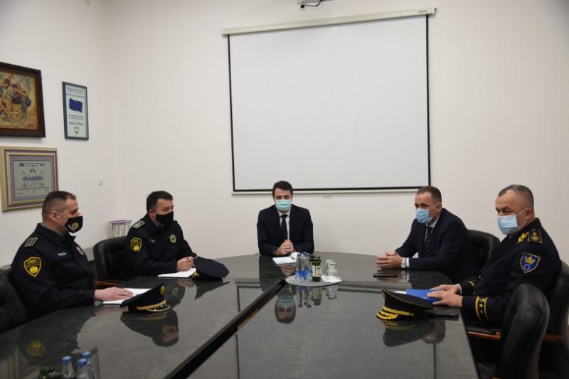 Ministar Pekić i komesar Šut boravili u posjeti gradonačelniku Ganiću i Gradskoj upravi Visoko