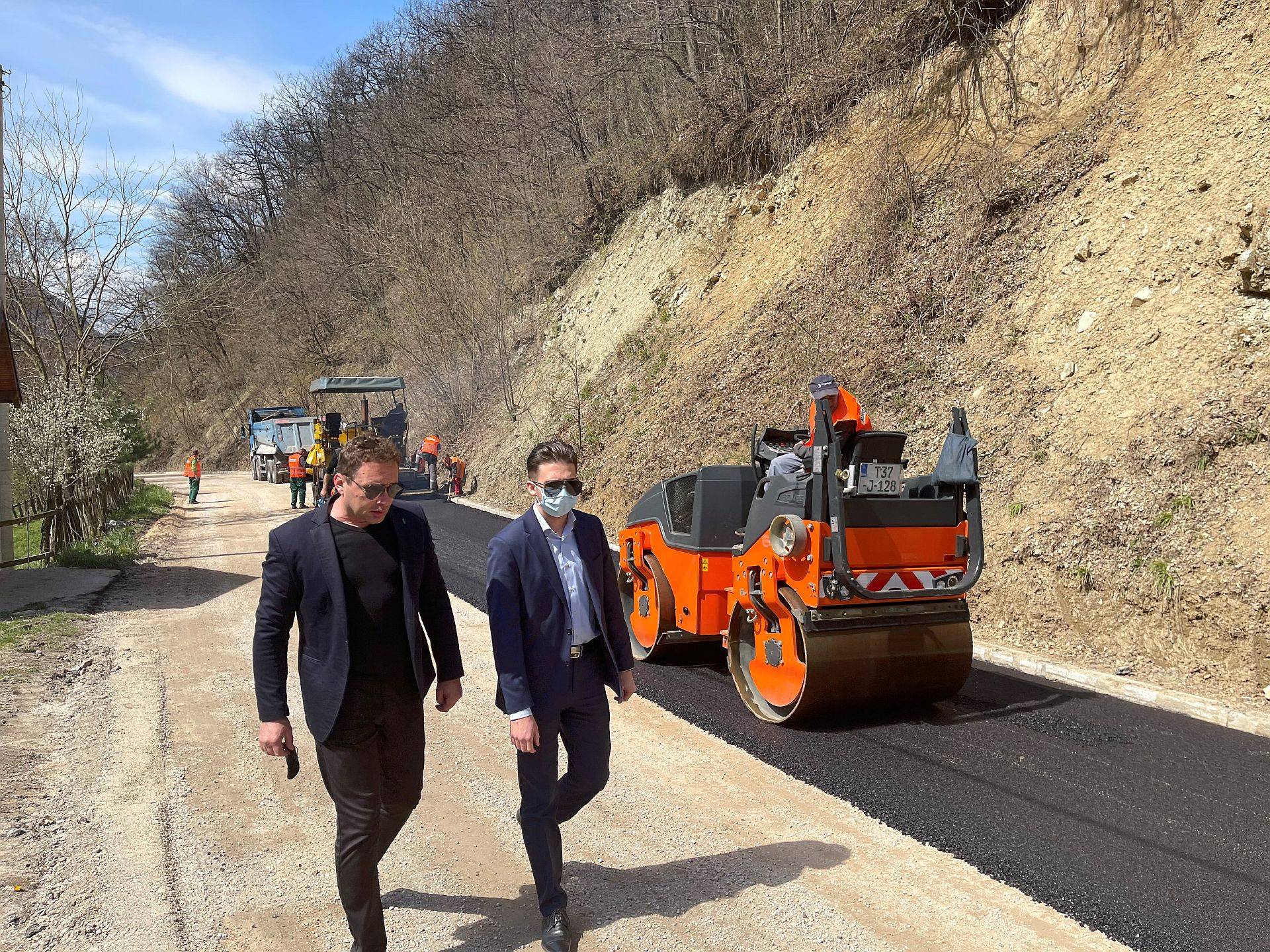 Ministar Isak obišao radove na dionici Zenica – Arnauti – Ribnica – Donji Kakanj
