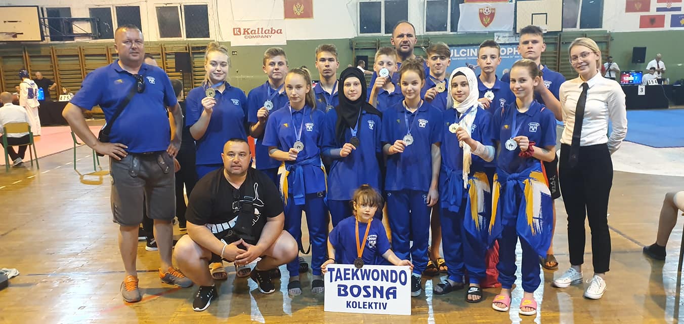 TKD Kolektiv Bosna na tronu među najboljima – osvojeno devet medalja