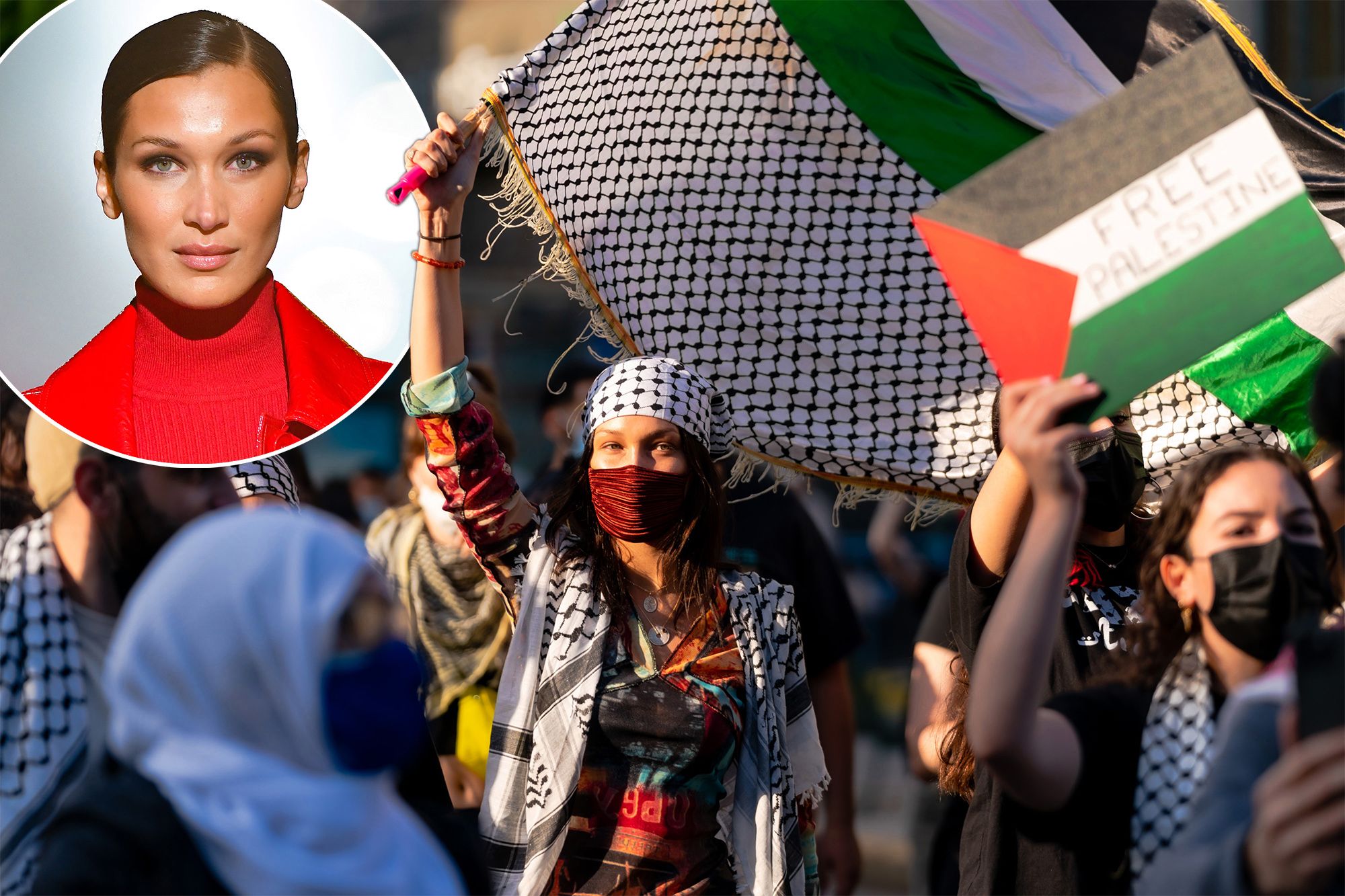 Izraelske vlasti osudile sudjelovanje Belle Hadid u prosvjedima