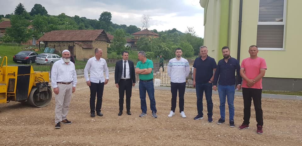 Gradonačelnik Mirza Ganić obišao radove u Liješevi