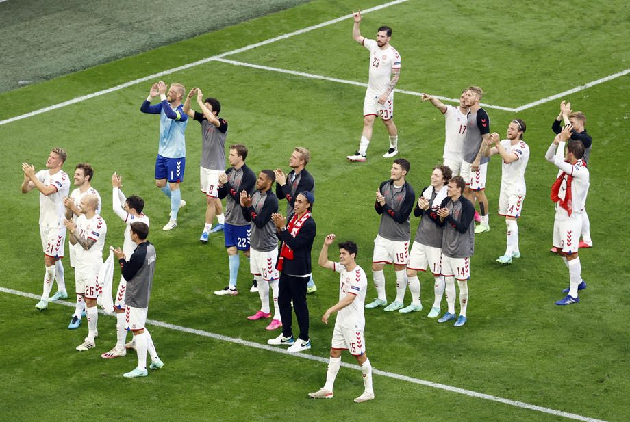 Round of 16 Wales vs Denmark