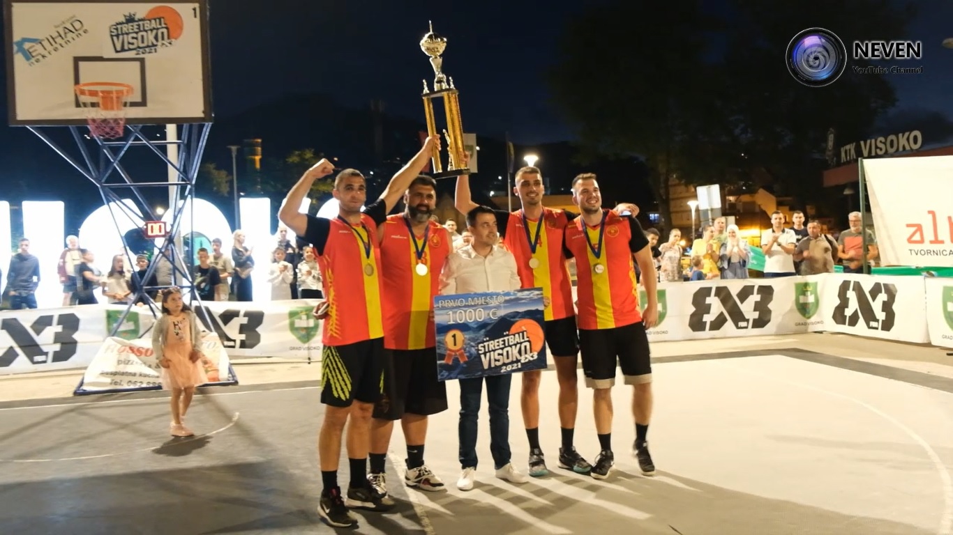 FIBA 3×3 streetball turnir 19. juna u Visokom