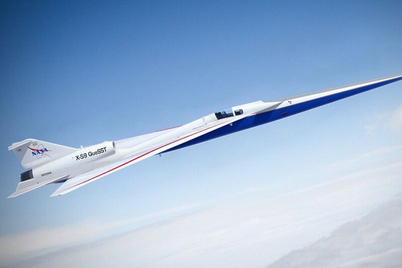 NASA-in tihi supersonični avion blizu testnog leta