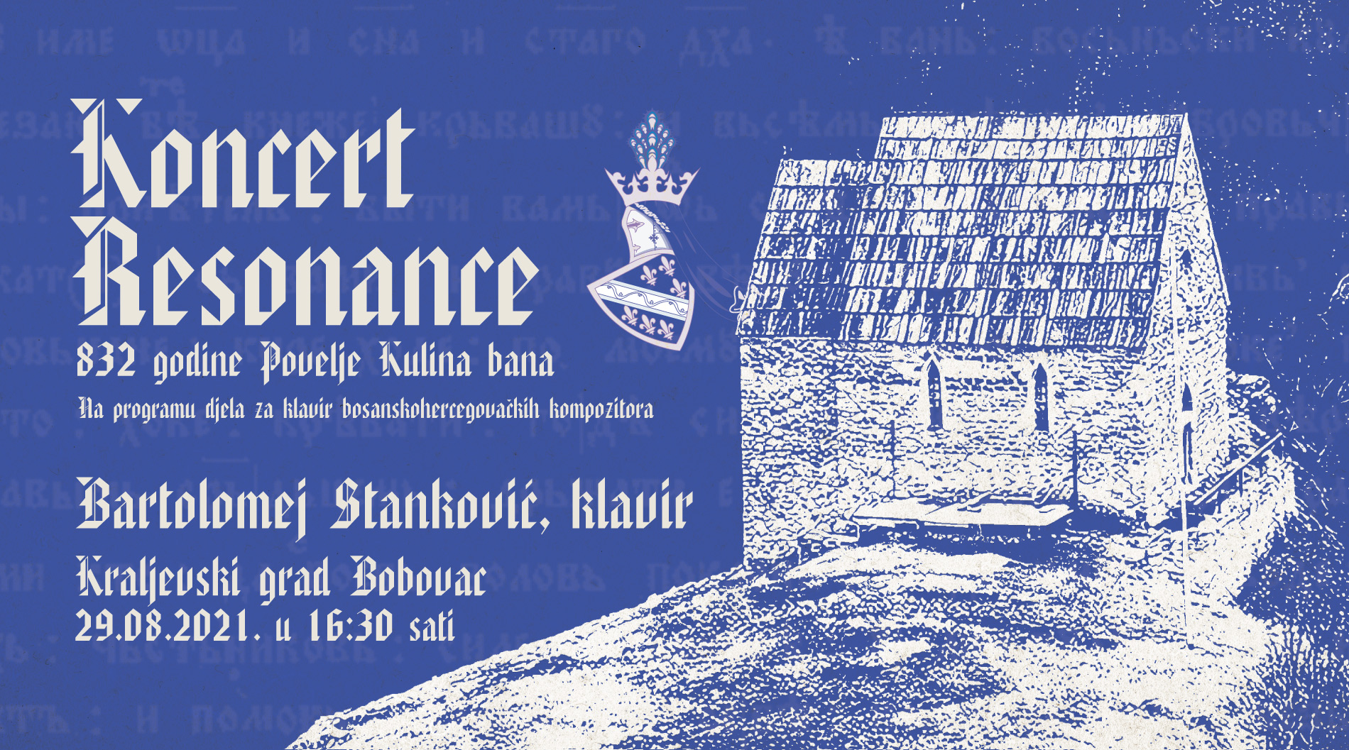 Bartolomej Stanković – Koncert “Resonance” na srednjovjekovnom kraljevskom gradu Bobovcu