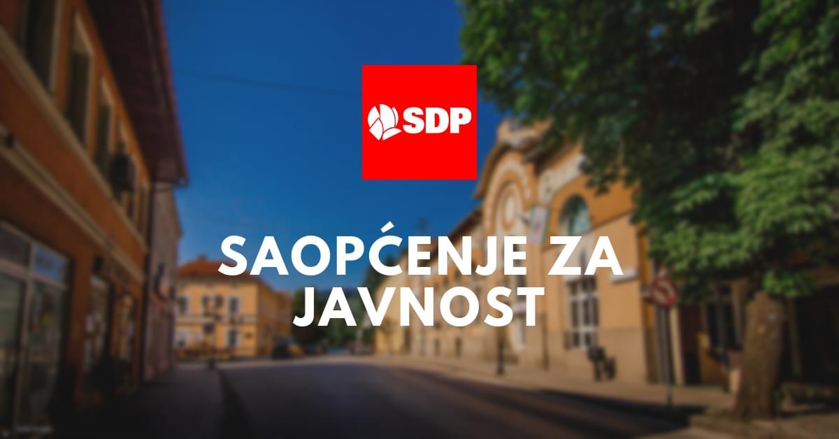 SDP Visoko: Ponosni smo na potez Jasmine Zubić, odricanja od prava na stečenu penzije i otpremnine