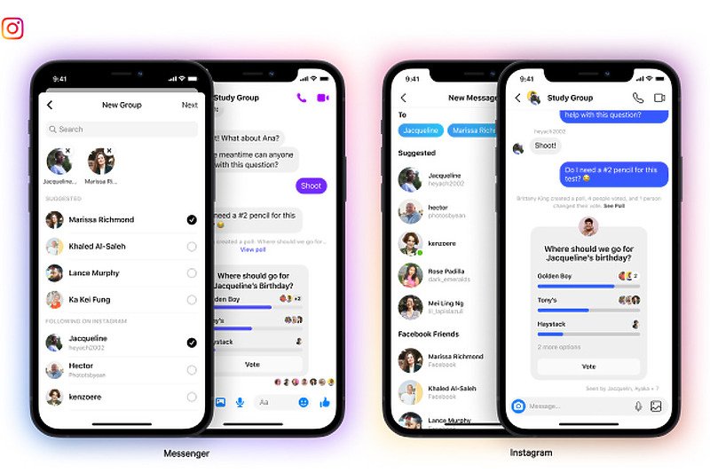 Korisnici Instagrama se mogu pridružiti grupnim chatovima na Messengeru