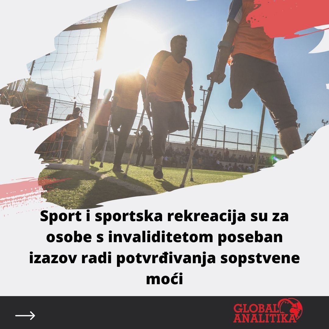 Neophodno je omogućiti osobama s invaliditetom da se bave sportskim i rekreativnim aktivnostima!