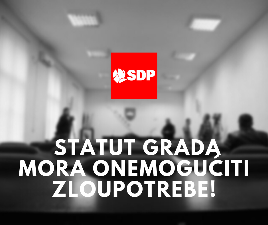 SDP Visoko: Klub vijećnika SDP-a je uputio 16 prijedloga kako bi statut učinili kvalitetnijim