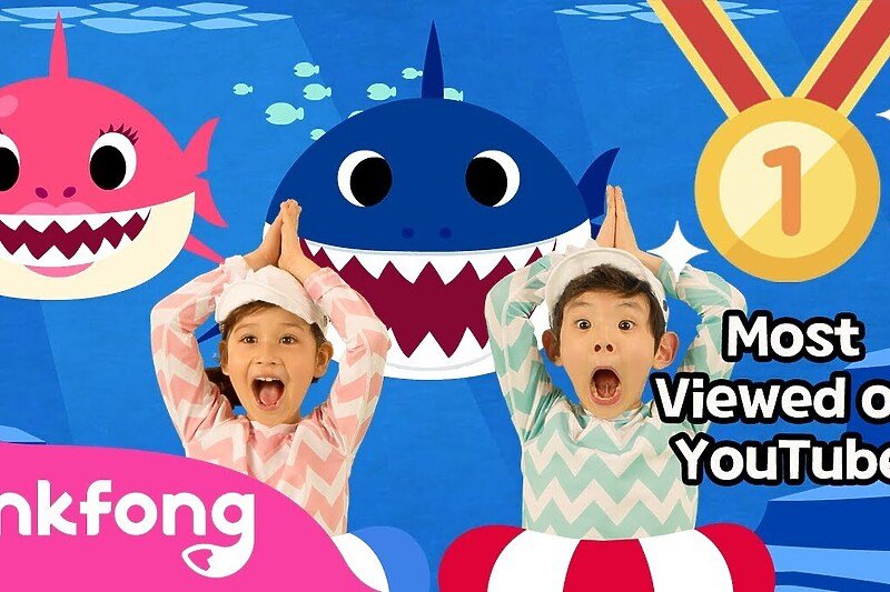 Spot za “Baby Shark” postao prvi video na YouTubeu koji je dostigao 10 milijardi pregleda
