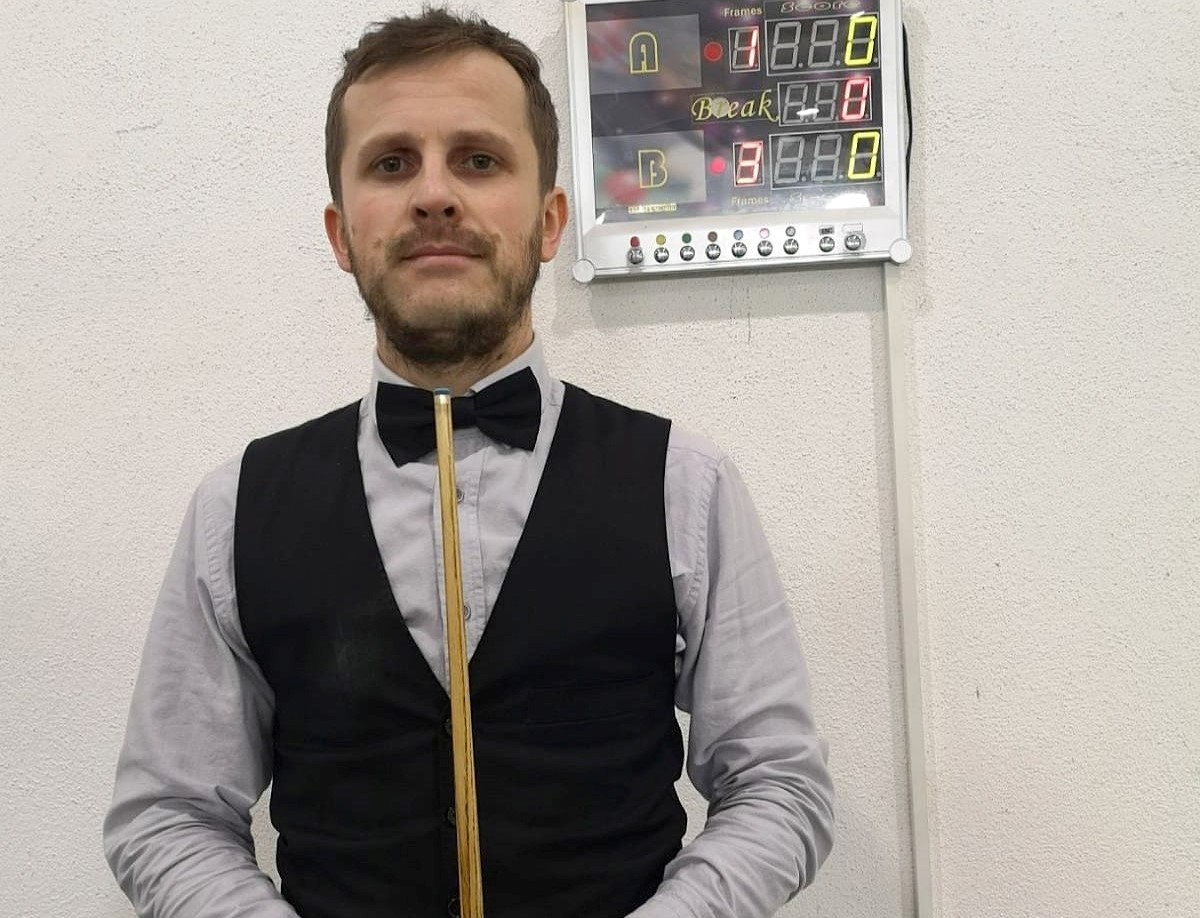 Almir Kilalić pobjednik četvrtog kola Snooker lige – Divizija Visoko