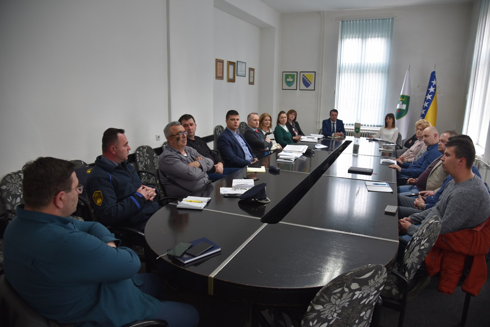 Predstavnici mjesnih zajednica Liješeva i Stari grad na sastanku u Gradskoj upravi