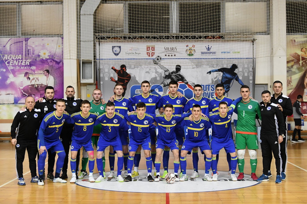 Juniorska futsal reprezentacija na turniru u Finskoj