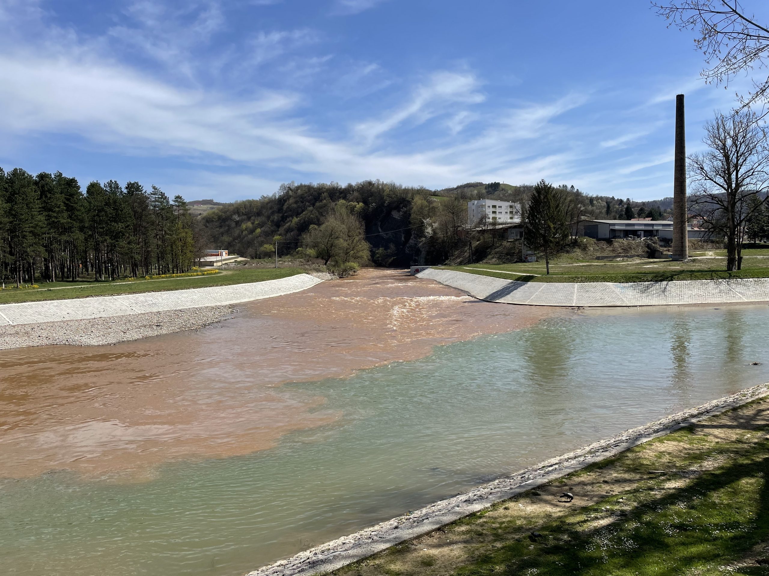 (VIDEO) Nova zamućenost rijeke Bosne u Visokom