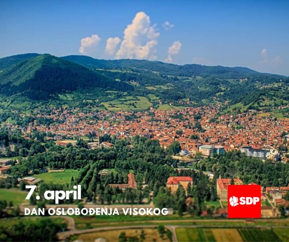 SDP Visoko: Čestitamo 7. april – Dan oslobođenja Visokog od fašizma!