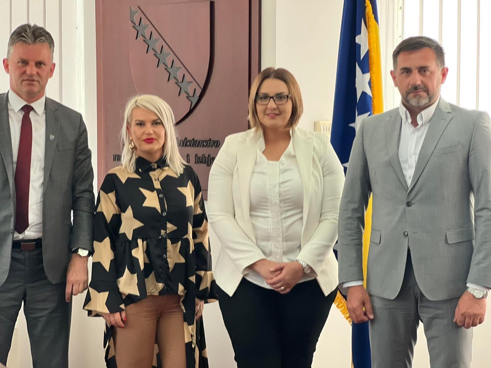 Ministar Ramić i premijer Bašić o projektima povratničke zajednice u ZE-DO kantonu