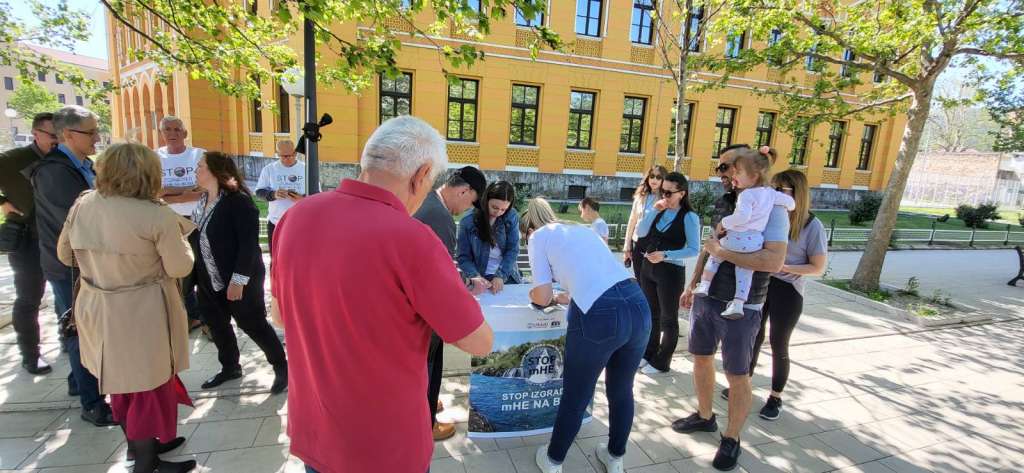 U Mostaru potpisivanje peticije za spas Bunskih kanala od izgradnje mHE