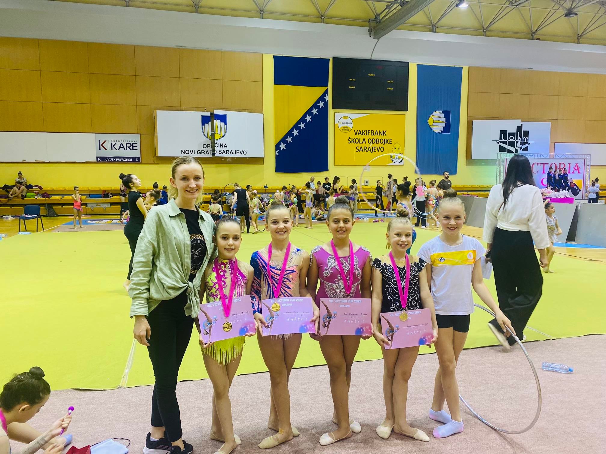Međunarodni turnir u ritmičkoj gimnastici pod nazivom “Vll. Victoria Cup” u Sarajevu