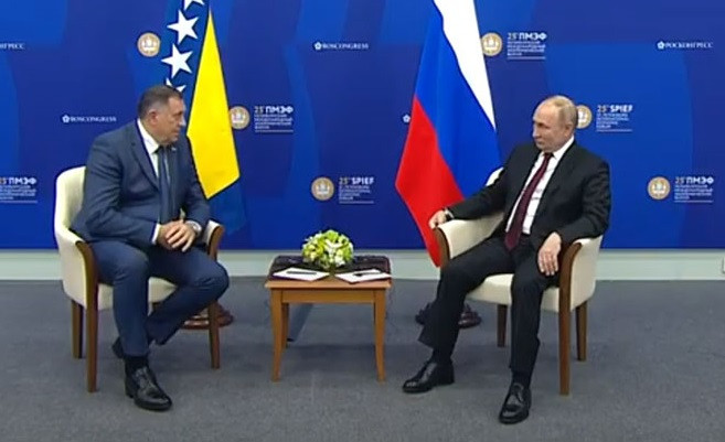 Dodik razgovarao s Putinom