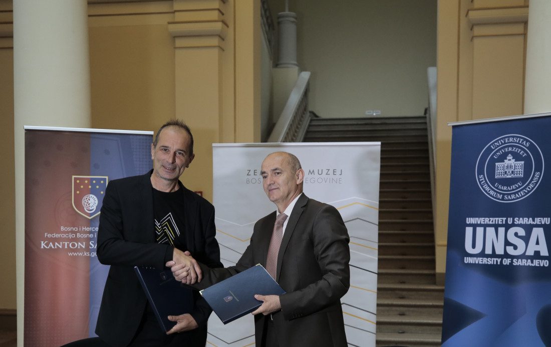 Zemaljski muzej BiH zvanično postao nastavna baza od posebnog značaja za Univerzitet u Sarajevu Zemaljski muzej BiH zvanično postao nastavna baza od posebnog značaja za Univerzitet u Sarajevu