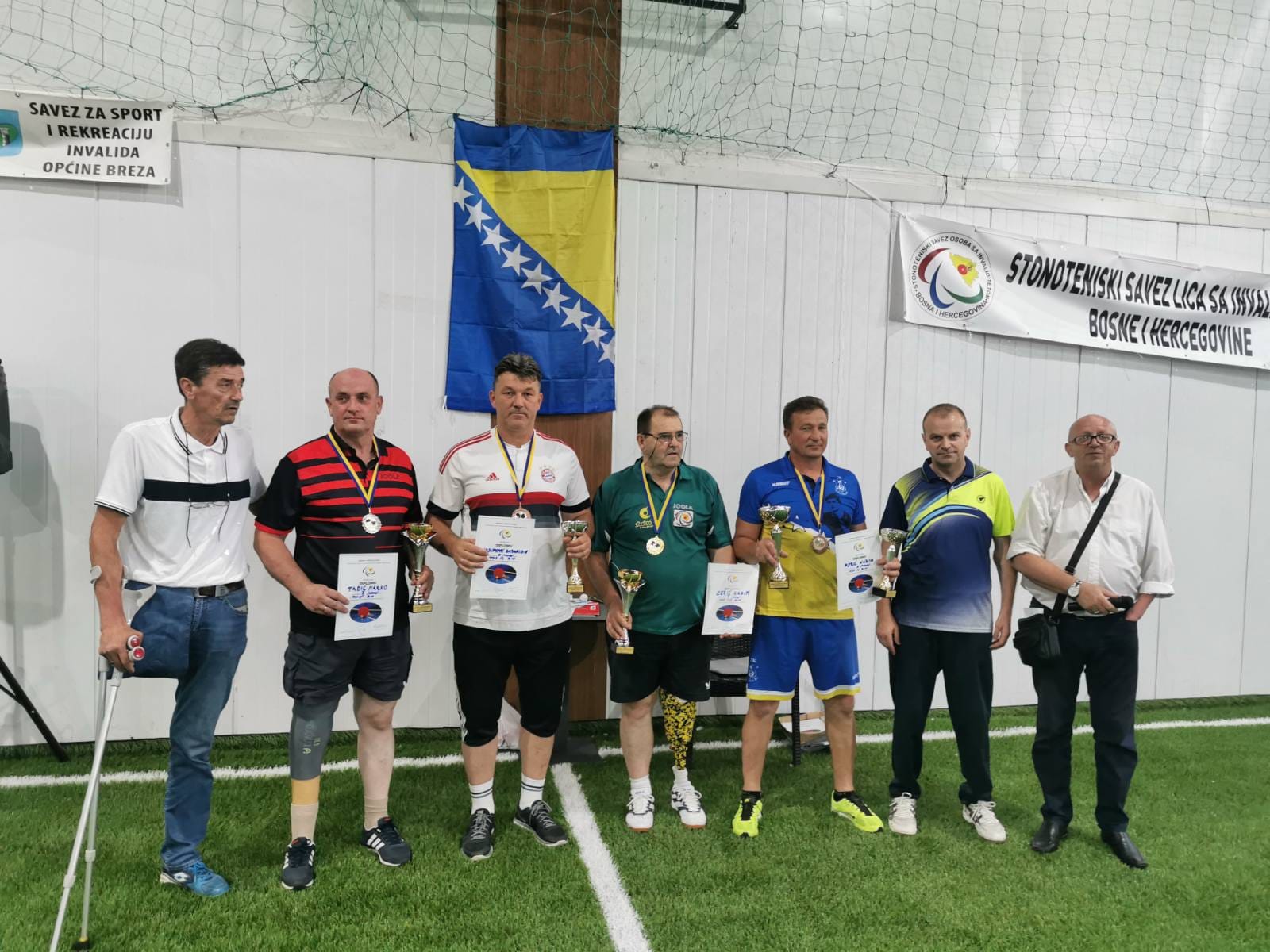 Državno takmičenje u stonom tenisu za osobe sa invaliditetom održano u Brezi
