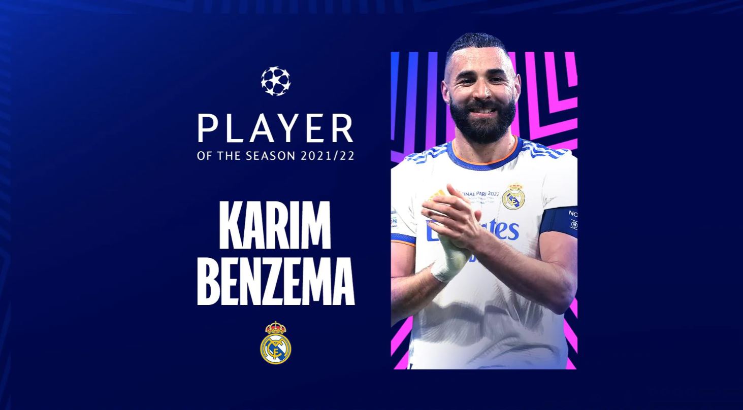 (VIDEO) Benzema najbolji igrač sezone u Ligi prvaka