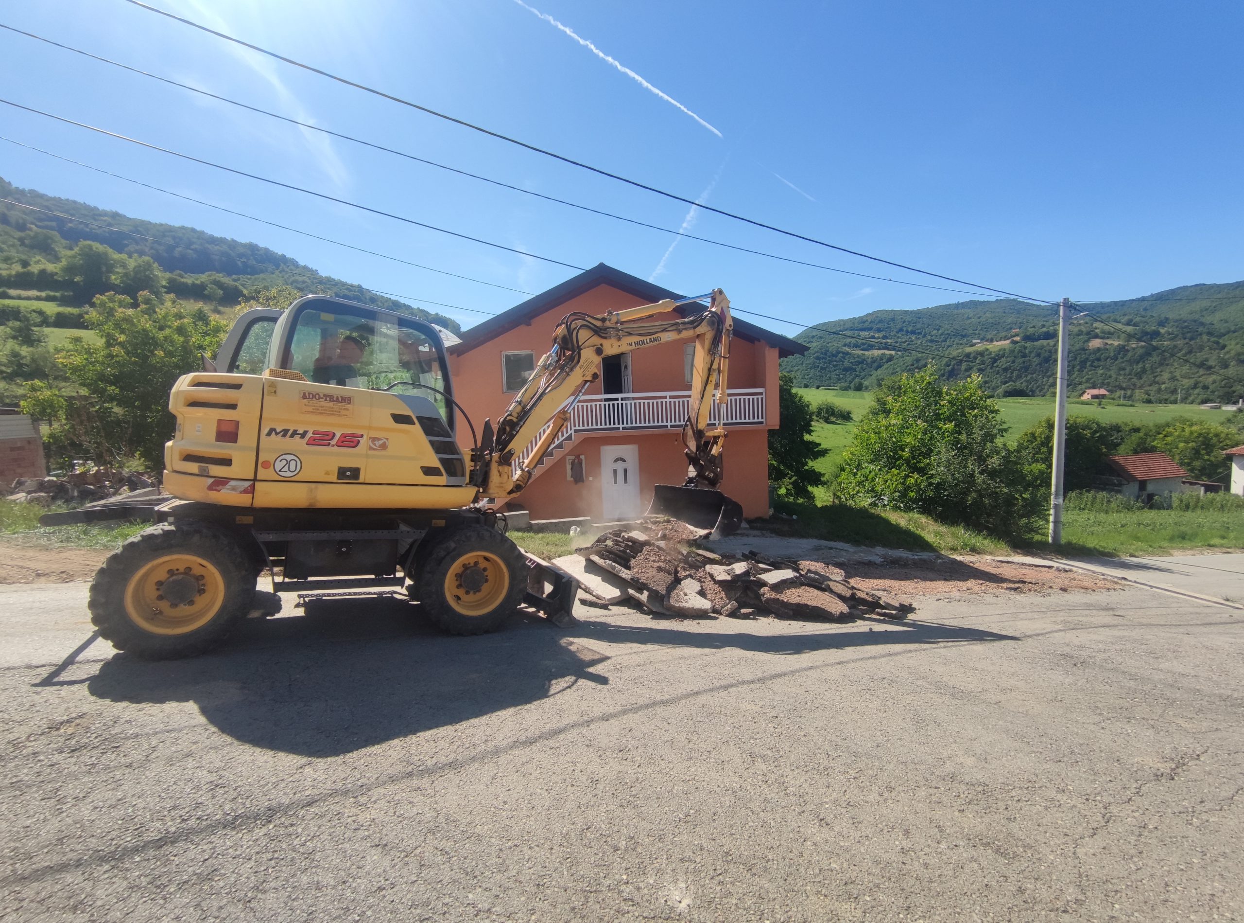 Radovi Na Sanaciji Puteva U Moštru I Grajanima | Visoko.ba