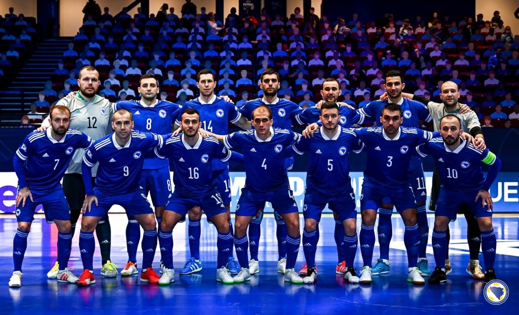 Futsal selekcija BiH u Zenici počinje pripreme za start kvalifikacija za SP 2024.