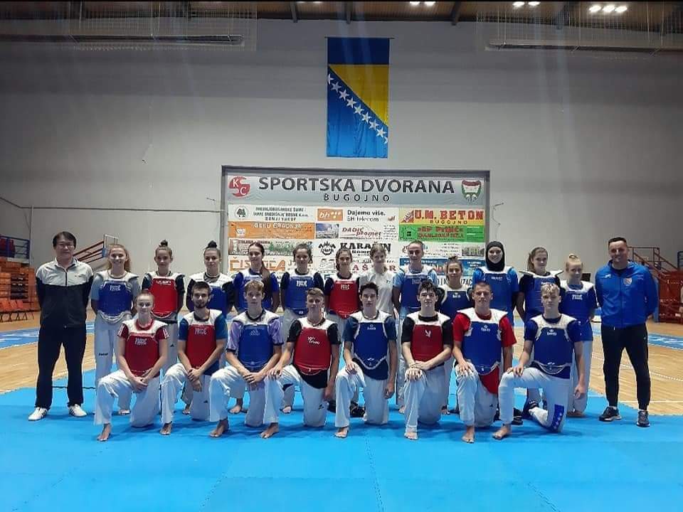 Fahrudin Adilović na okupljanju taekwondo reprezentacije BiH