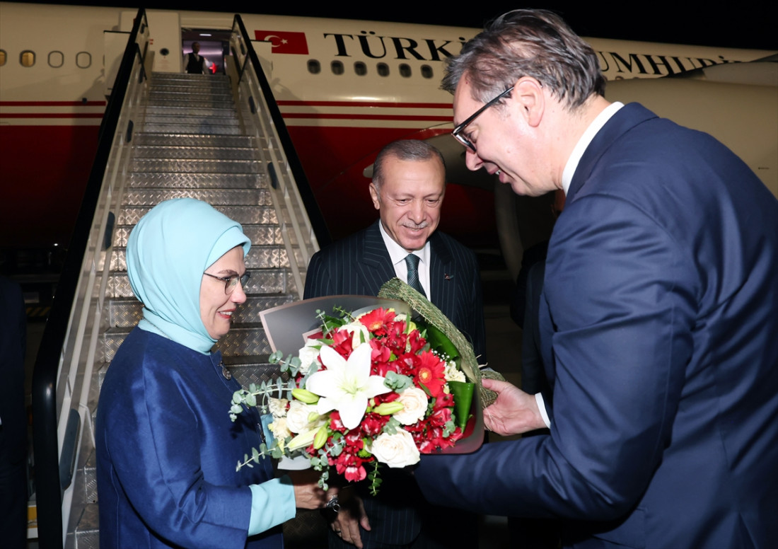 Nakon posjete BiH: Turski predsjednik Erdogan doputovao u Srbiju