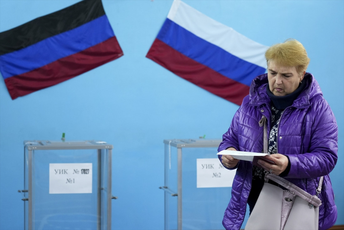 Proruske vlasti u ukrajinskim oblastima objavile prve rezultate referenduma