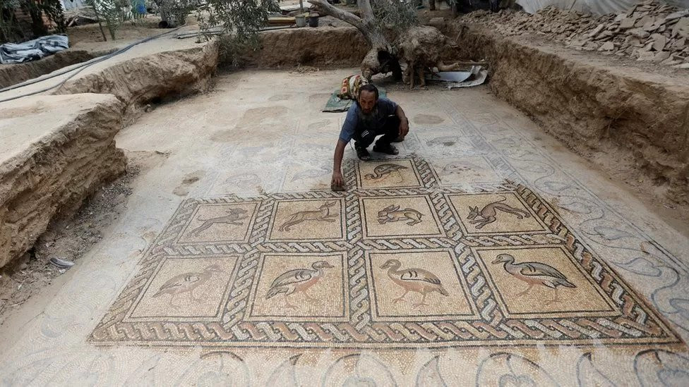 Farmer iz Gaze pronašao bizantski mozaik