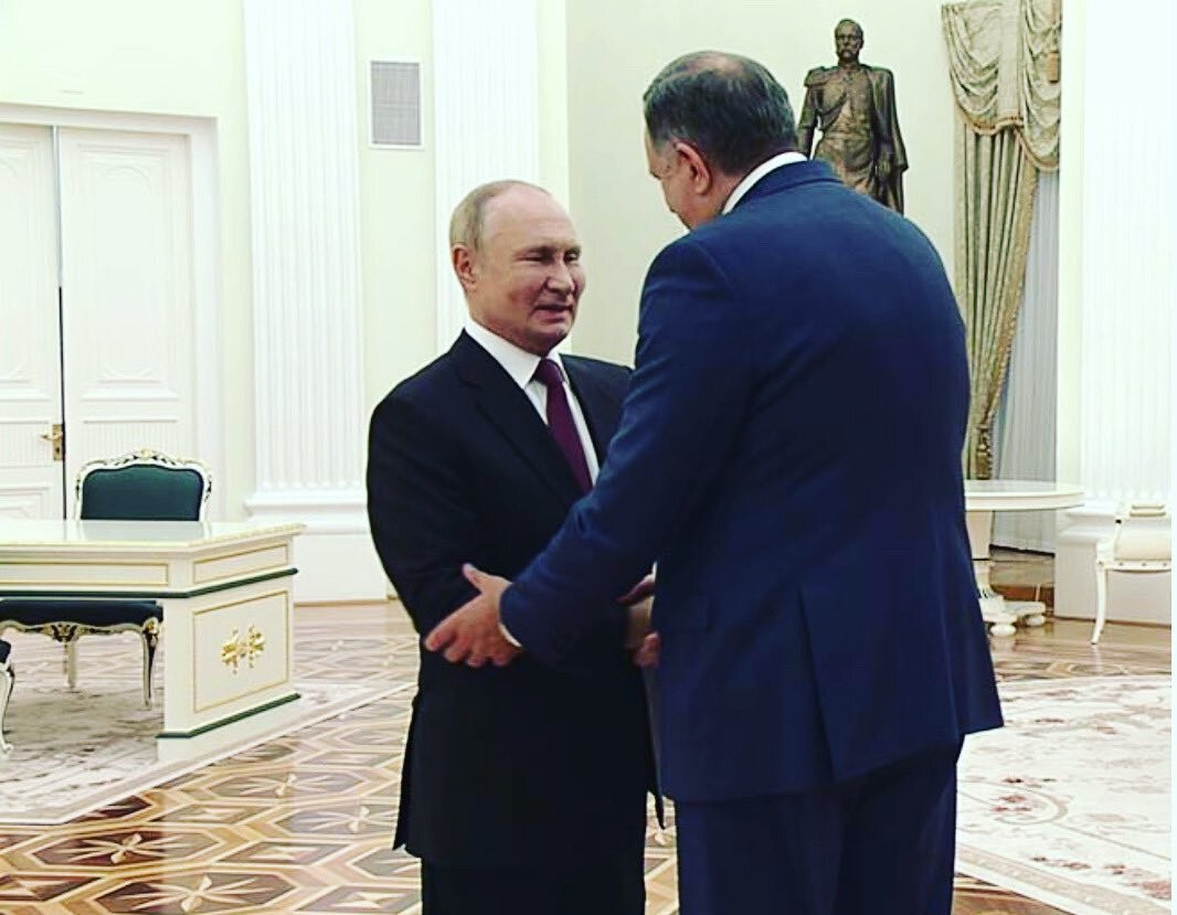 Komšić: Susret Dodika i Putina održan u sklopu predizborne kampanje