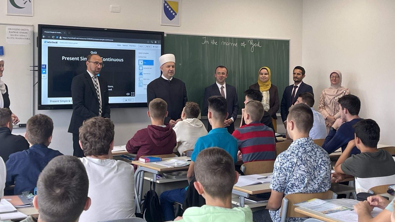 Muftija Grabus posjetio Medresu “Osman-ef. Redžović” povodom nove školske godine