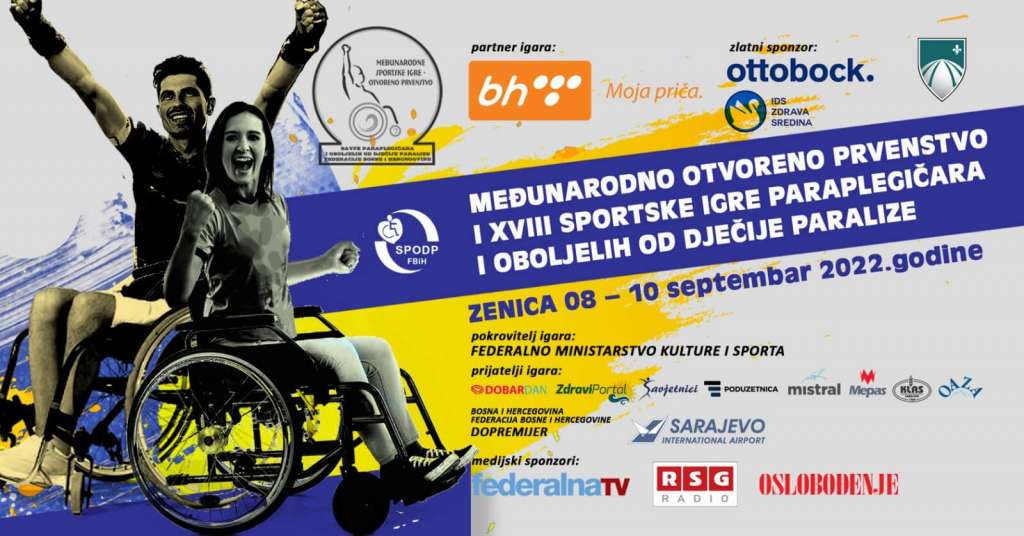 Zenica – Sportske igre paraplegičara i oboljelih od dječije paralize