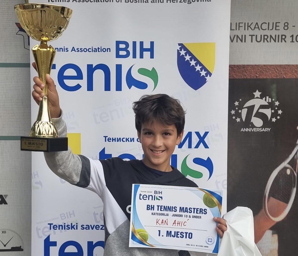 Kan Ahić osvojio BH Tennis Masters 2022